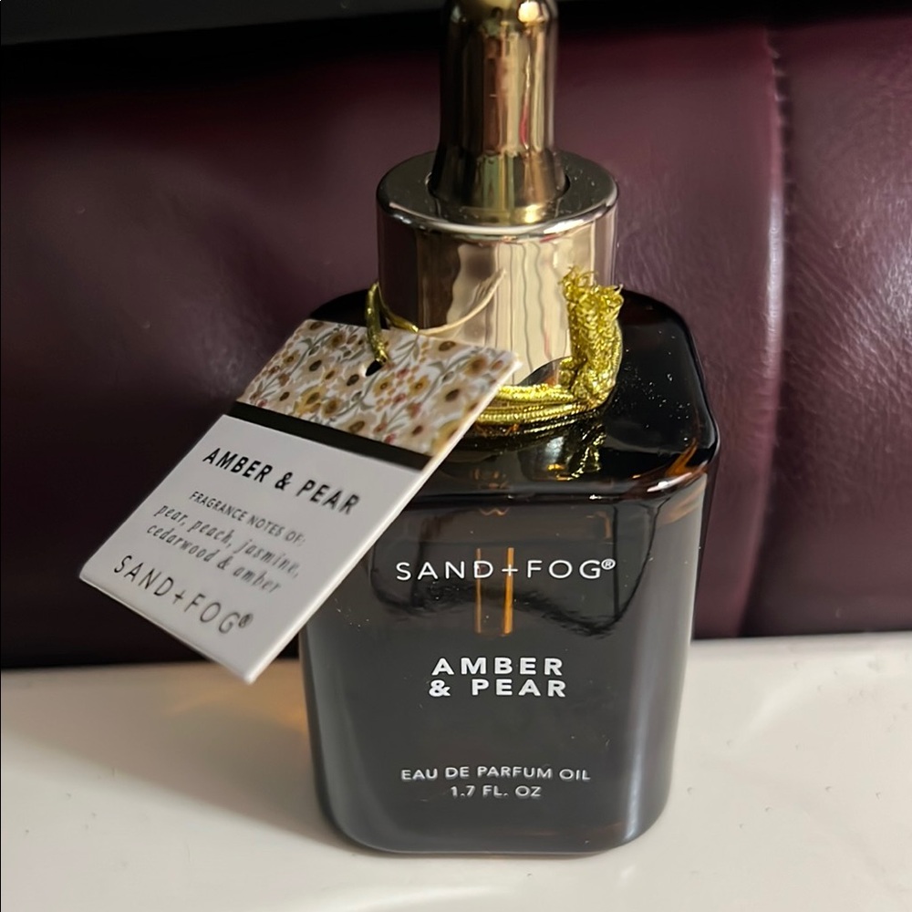 Sand + Fog Amber & Pear Eau de Parfum Oil